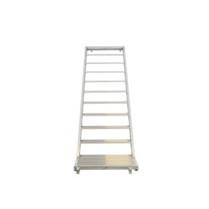 Aluminum Diagonal Ladder Wide Step 90cm